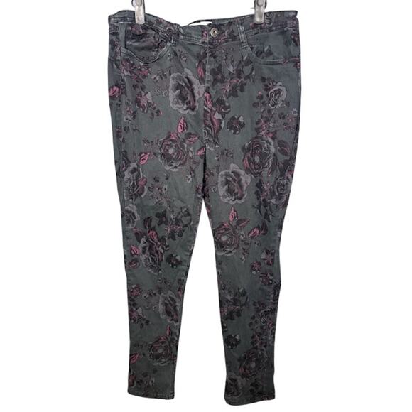 American Rag Jeans Women's Size 15 Velvet Feeling Rose Whimsygoth Fairy Grunge - Picture 1 of 10